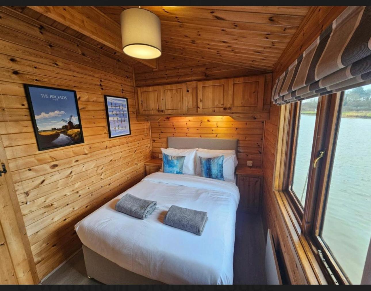 Hickling Broads Lodge Houseboat ستالهام المظهر الخارجي الصورة